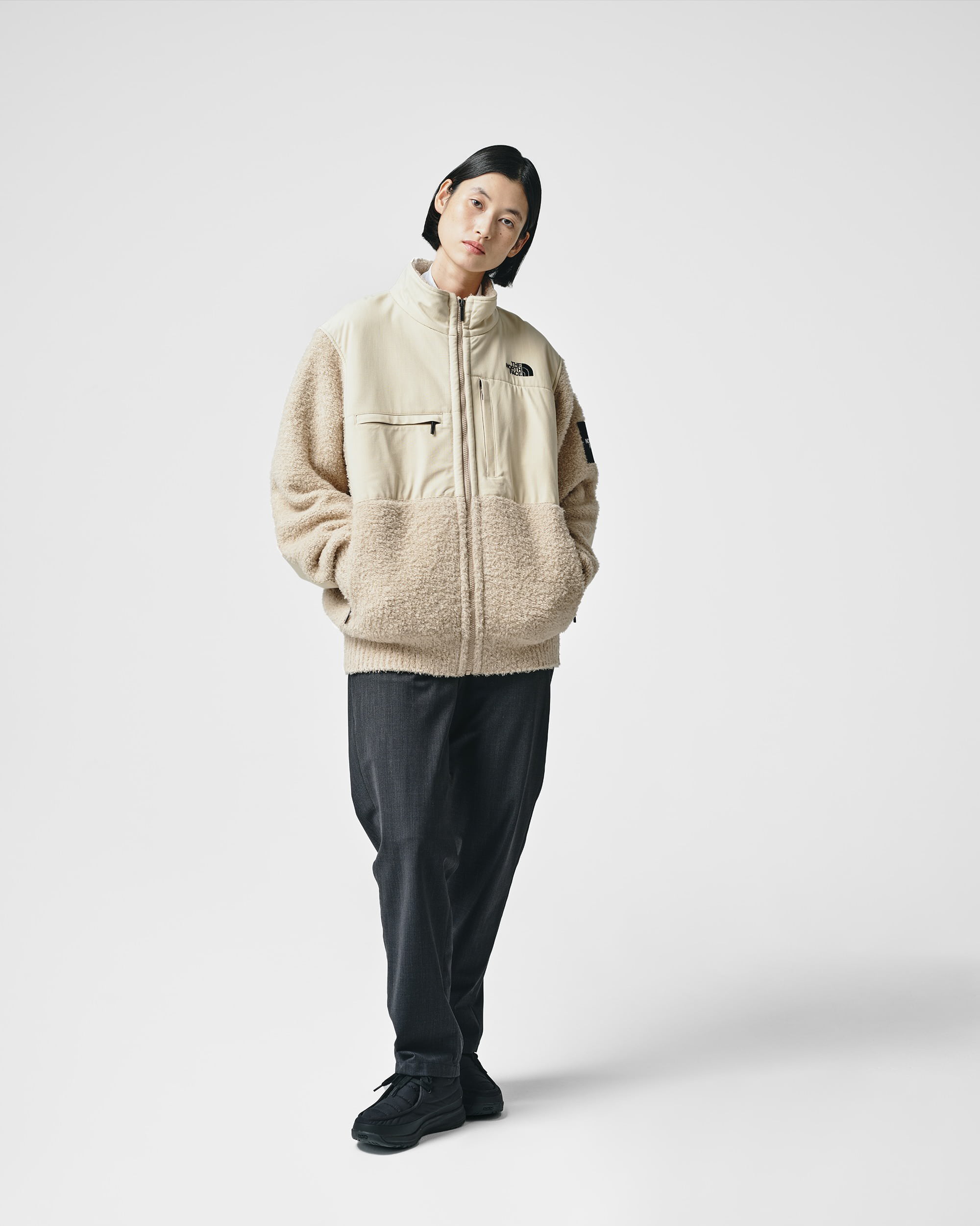 ザノースフェイス THE NORTH FACE デナリジャケット ナイロンxフリース ...